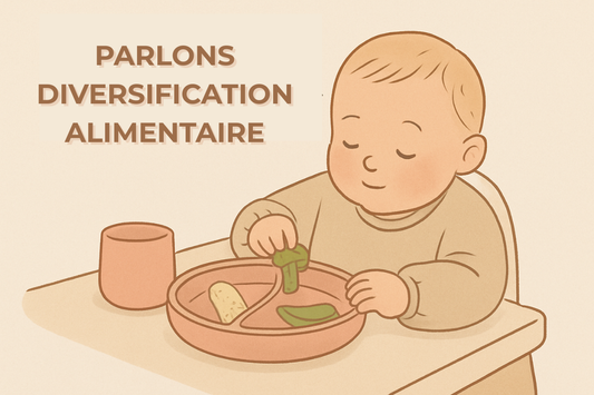 🍽️ Diversifier l’alimentation de bébé en douceur : DME et autonomie