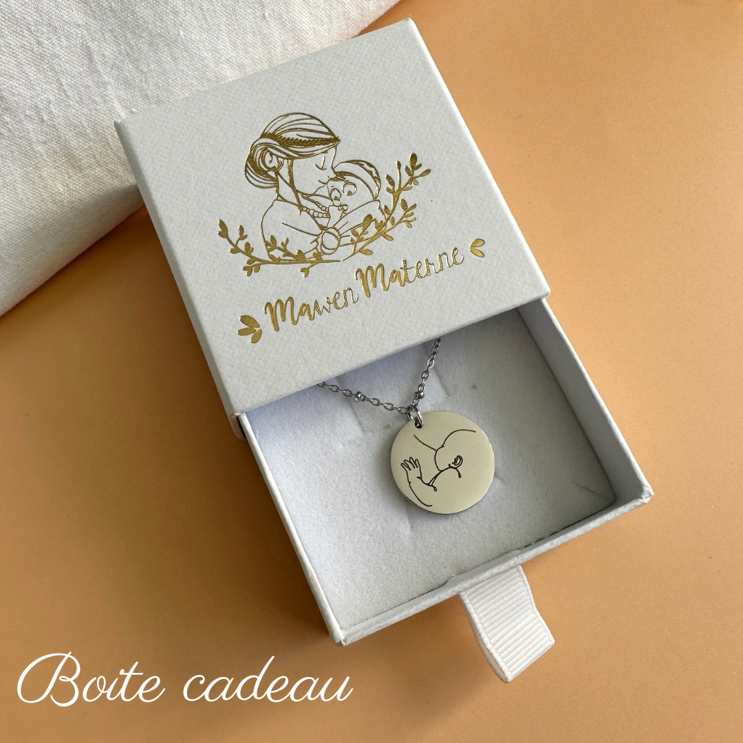 Collier Médaille Souvenir d'Allaitement