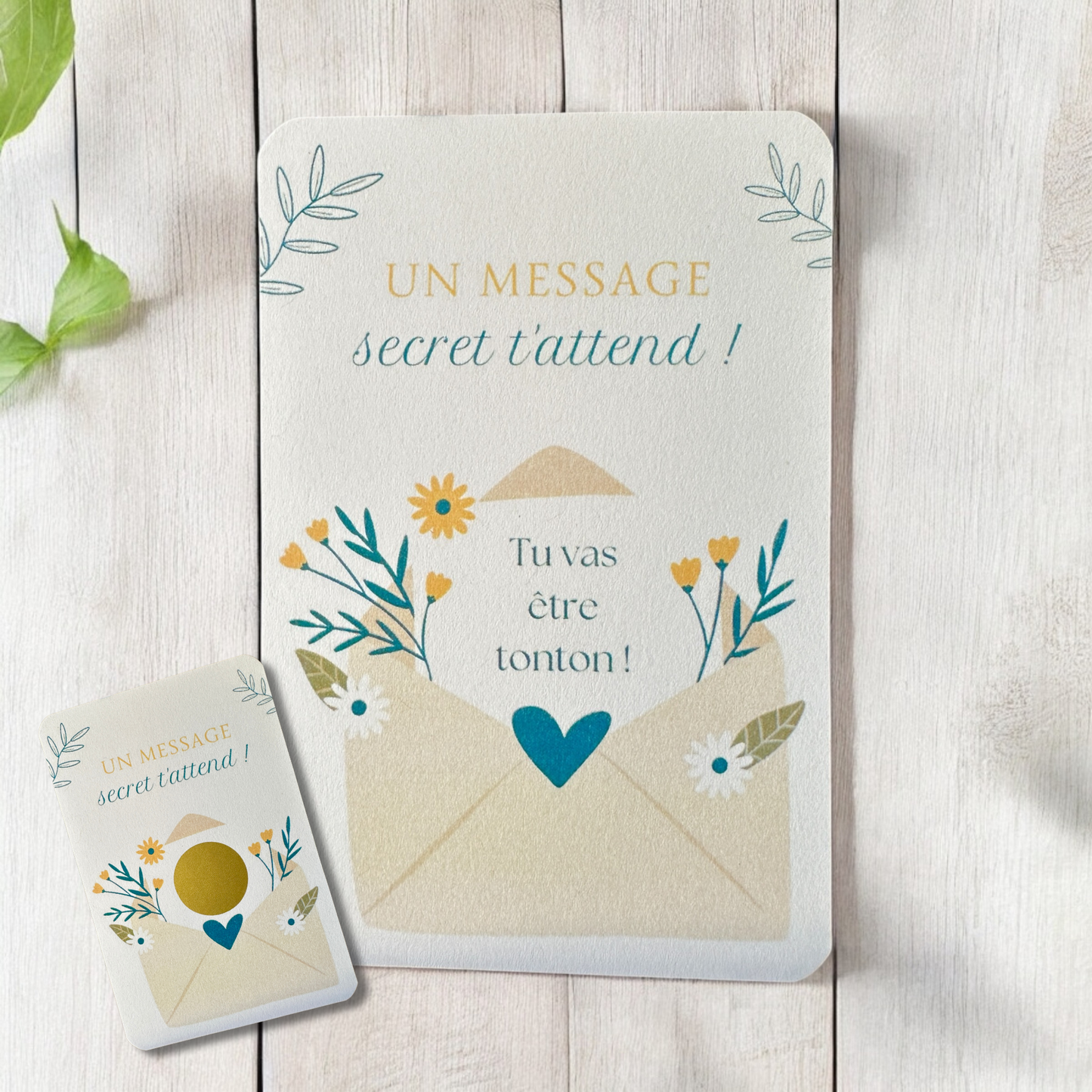 Cartes à Gratter | Annonces Bébé, Marraine, Tonton...
