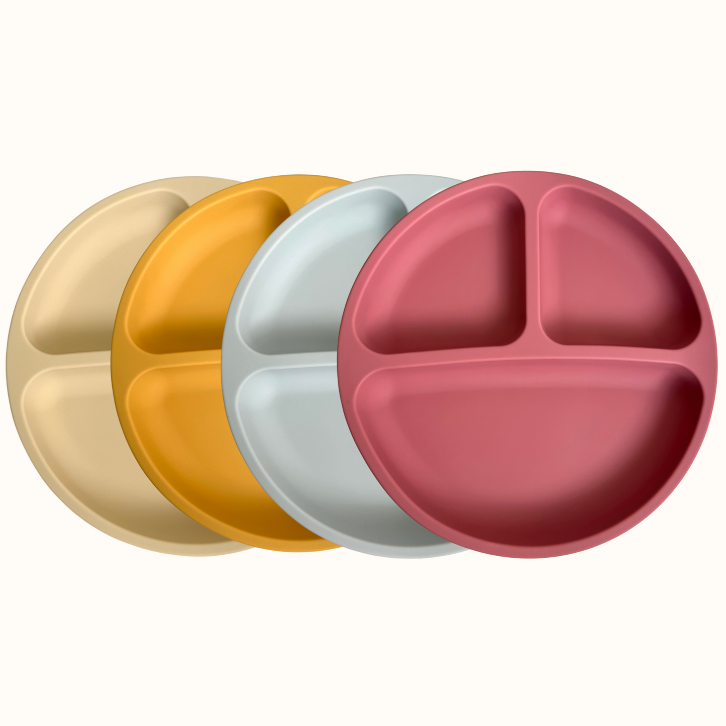 Assiette à Compartiments en Silicone