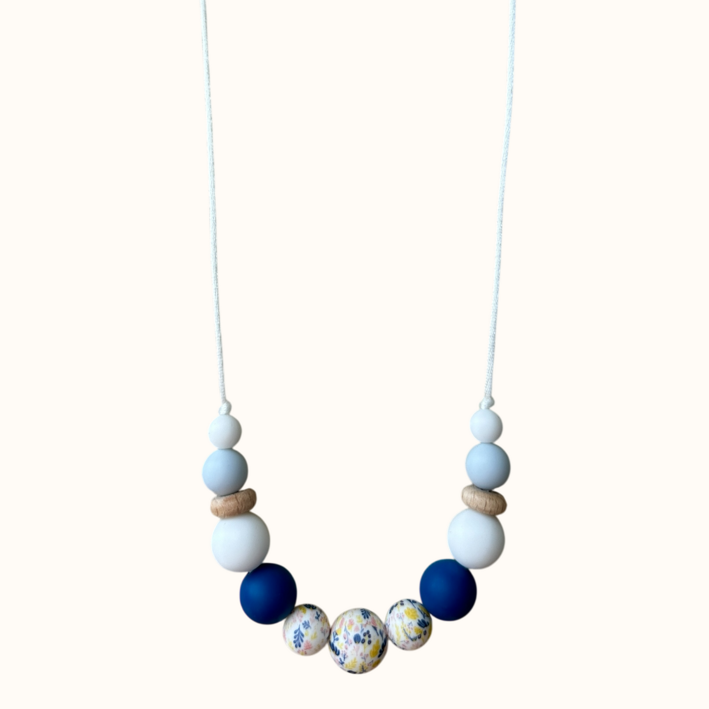 Collier allaitement perles silicone