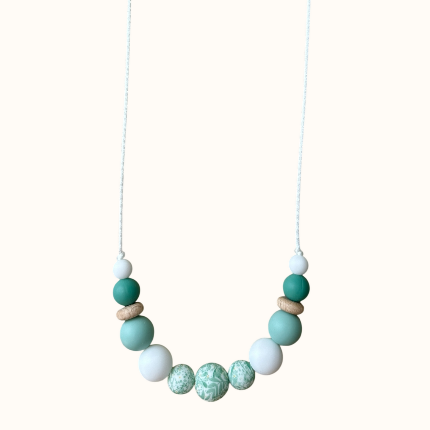 Collier allaitement perles silicone