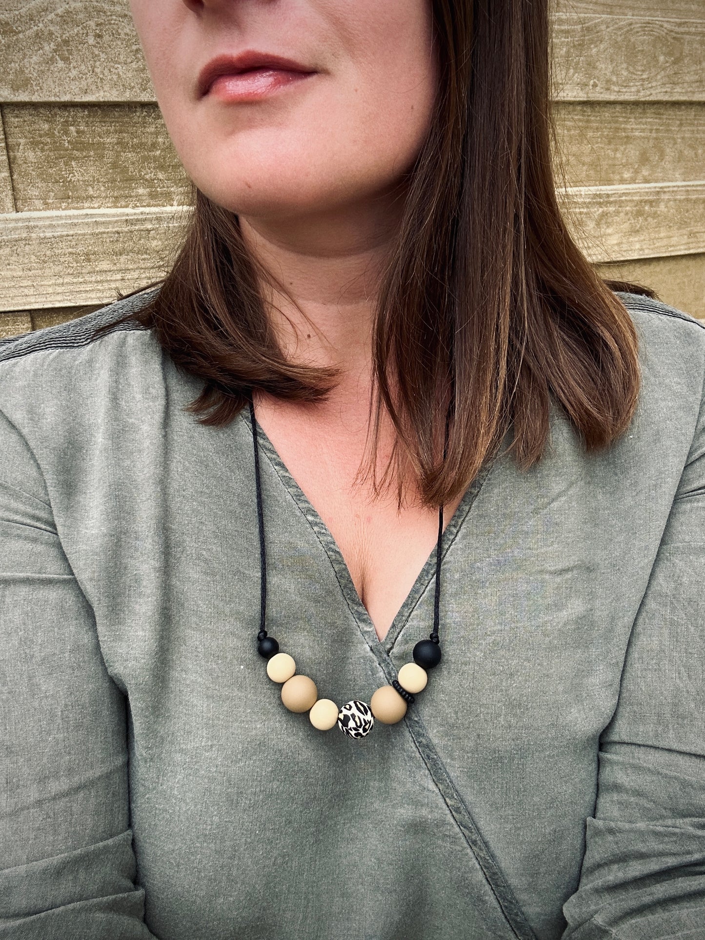 Léopard | Collier d'Allaitement ou de Portage