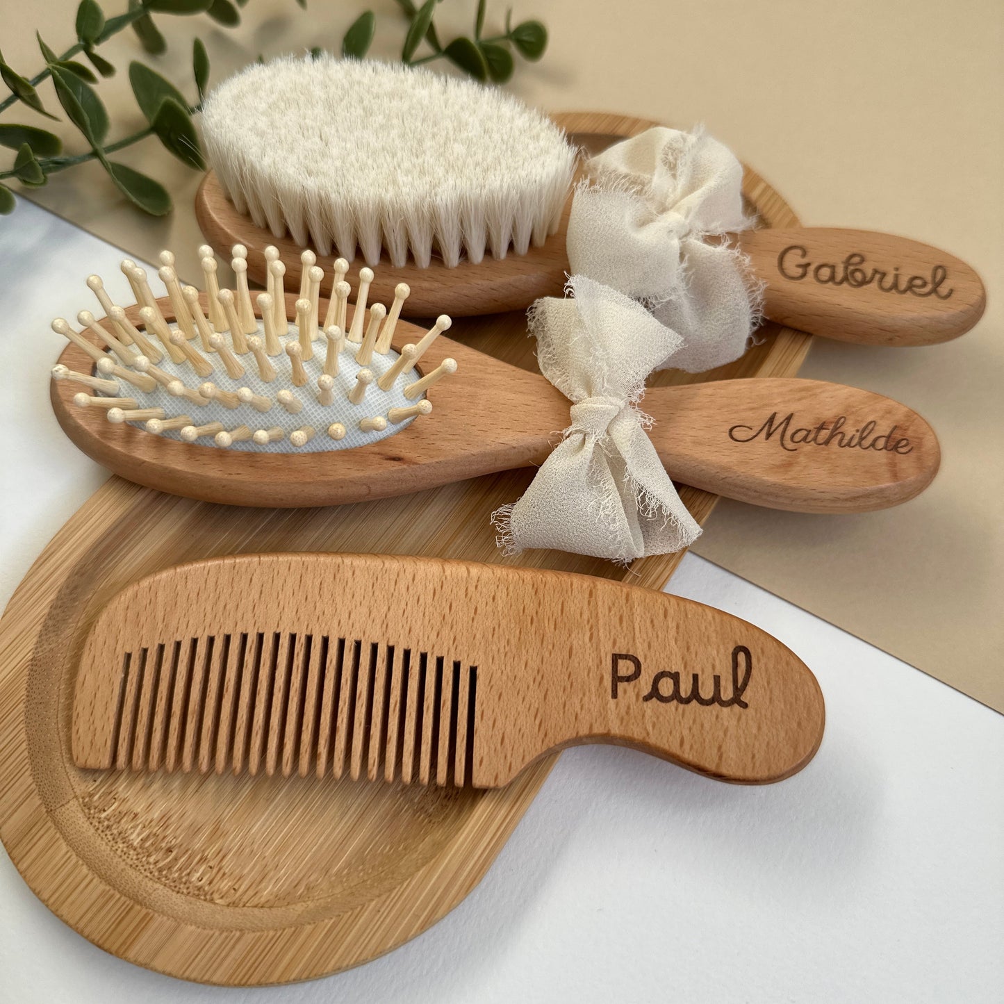 Set de 3 Brosses | À Personnaliser