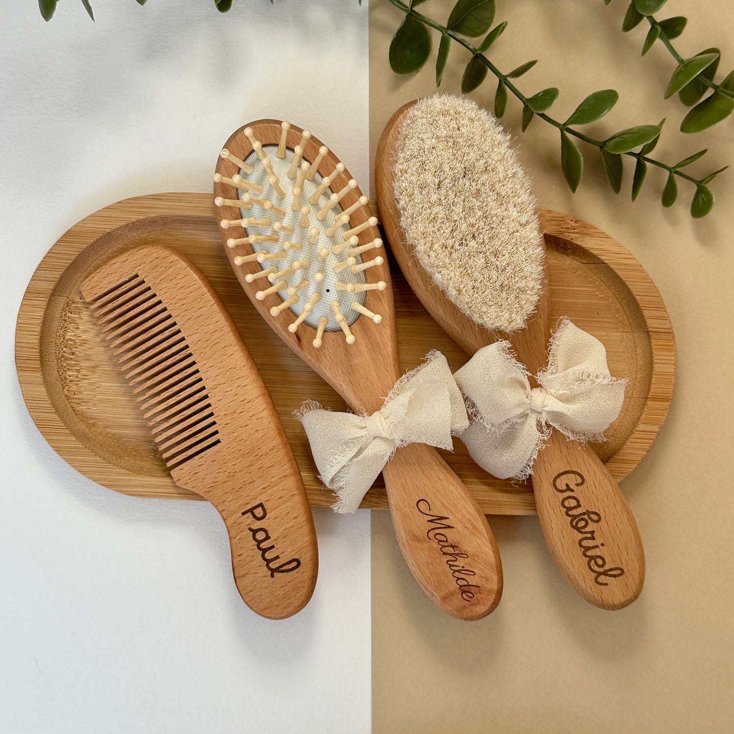 Set de 3 Brosses | À Personnaliser