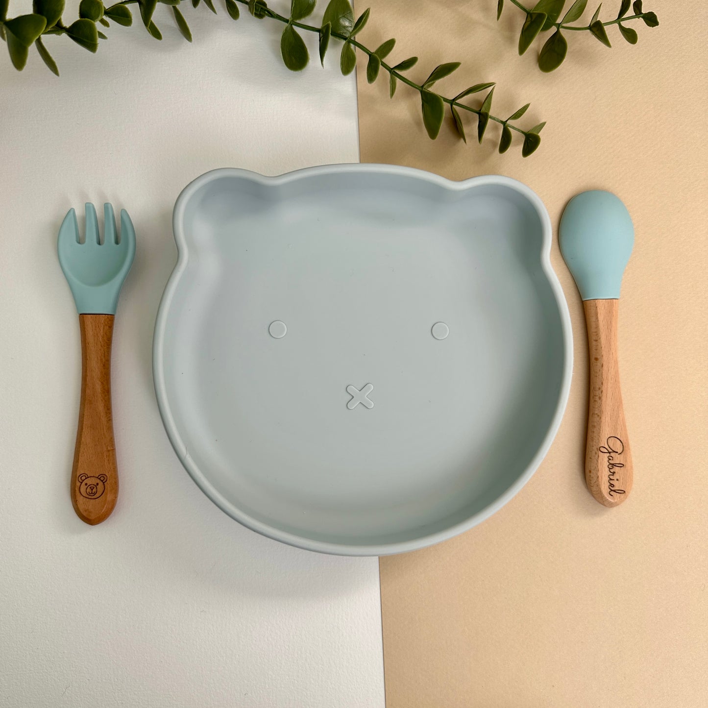 Assiette Ours en Silicone