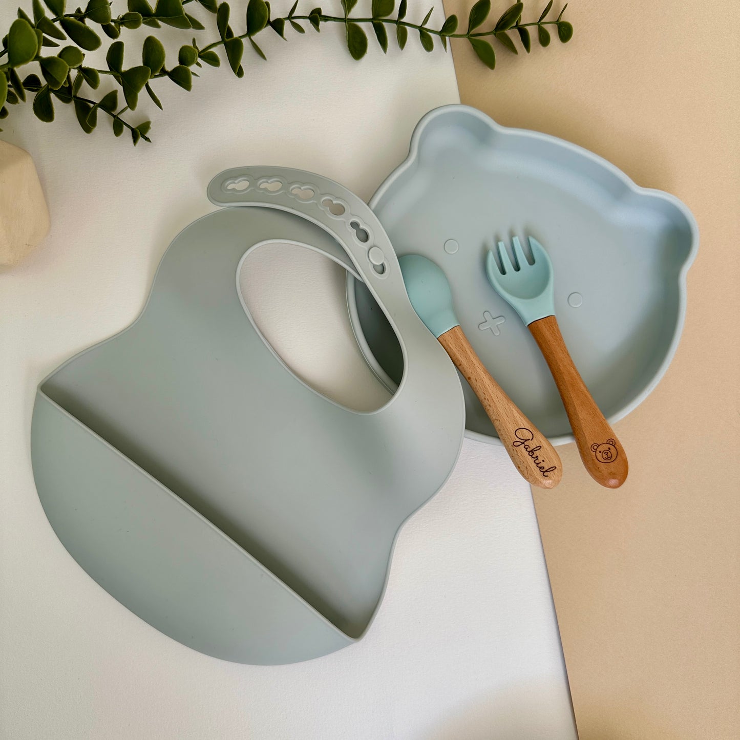 Bavoir en Silicone