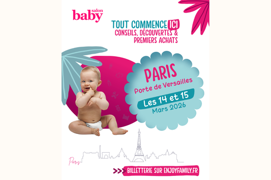 Mawen Materne au Salon Baby – 14 & 15 mars 2026 à Paris 💛