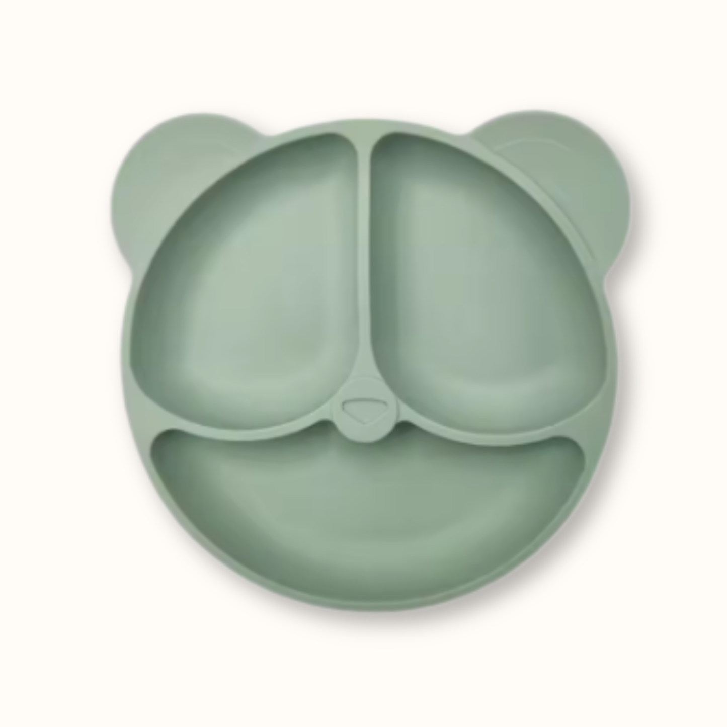 Assiette à Compartiments en Silicone