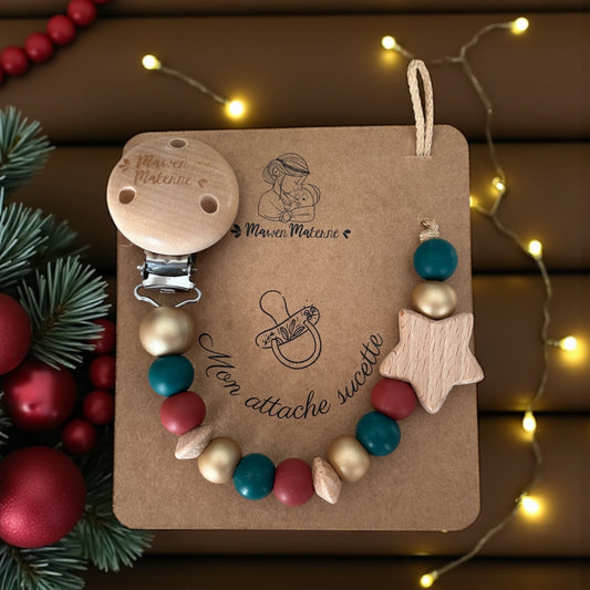 Attache Tétine de Noël ❄️
