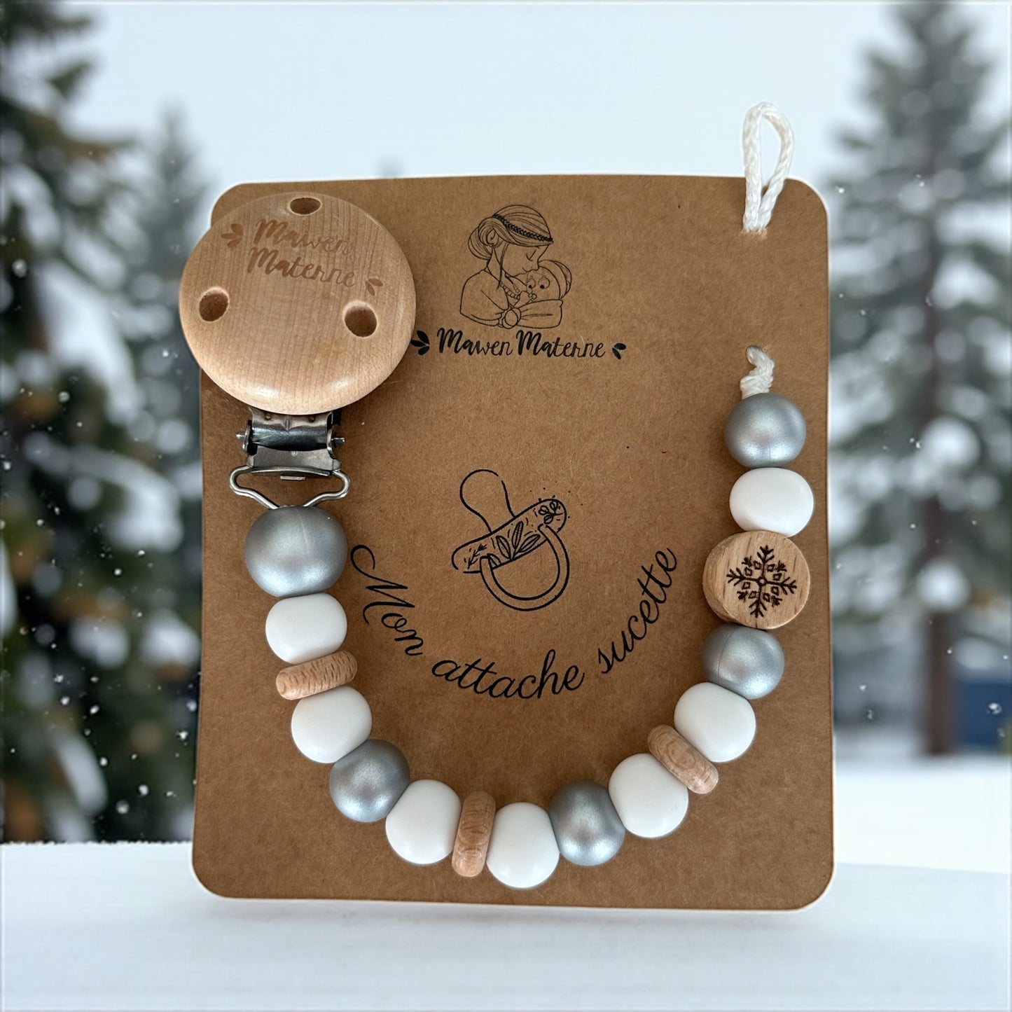 Attache Tétine de Noël ❄️