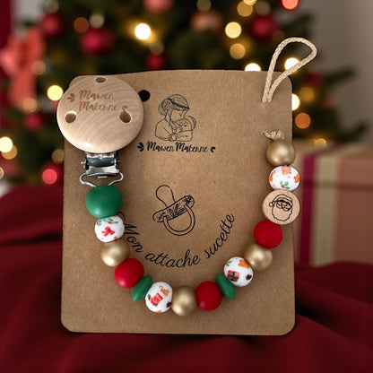 Attache Tétine de Noël ❄️