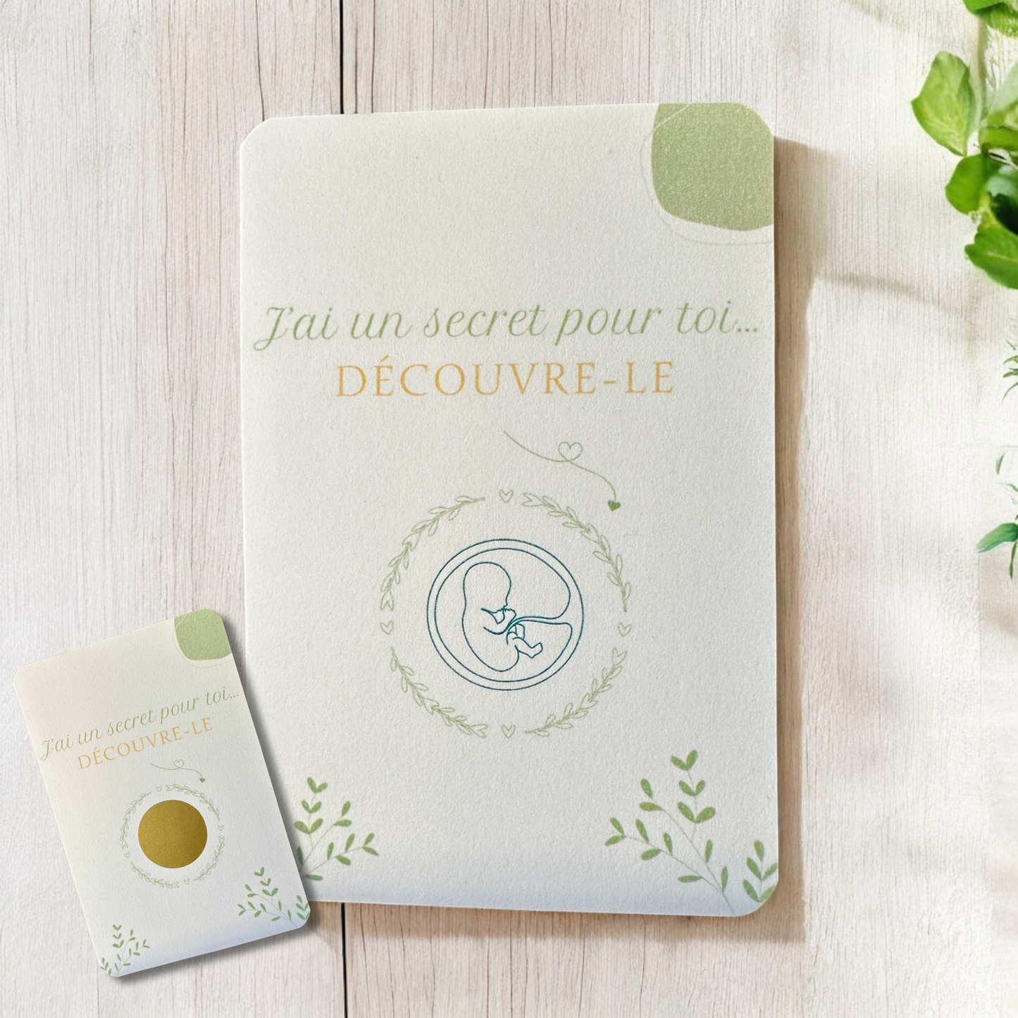 Cartes à Gratter | Annonces Bébé, Marraine, Tonton...