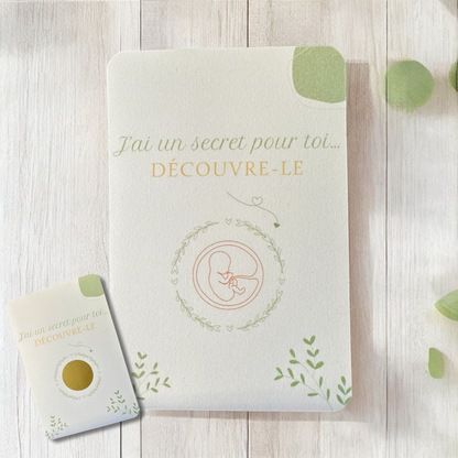 Cartes à Gratter | Annonces Bébé, Marraine, Tonton...