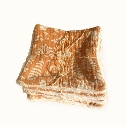 Lot de 5 lingettes bébé lavables