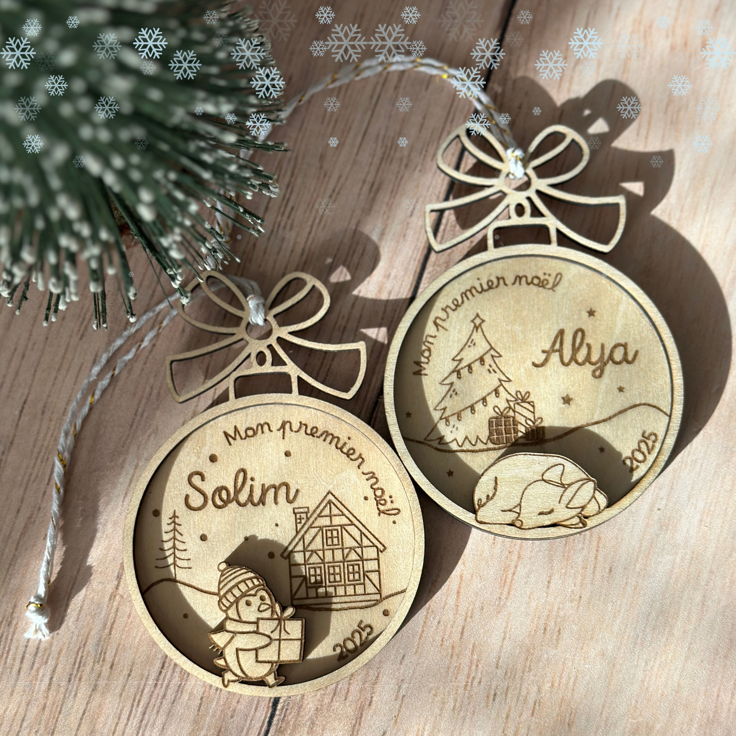 Boules 1er Noël 🎄| À Personnaliser