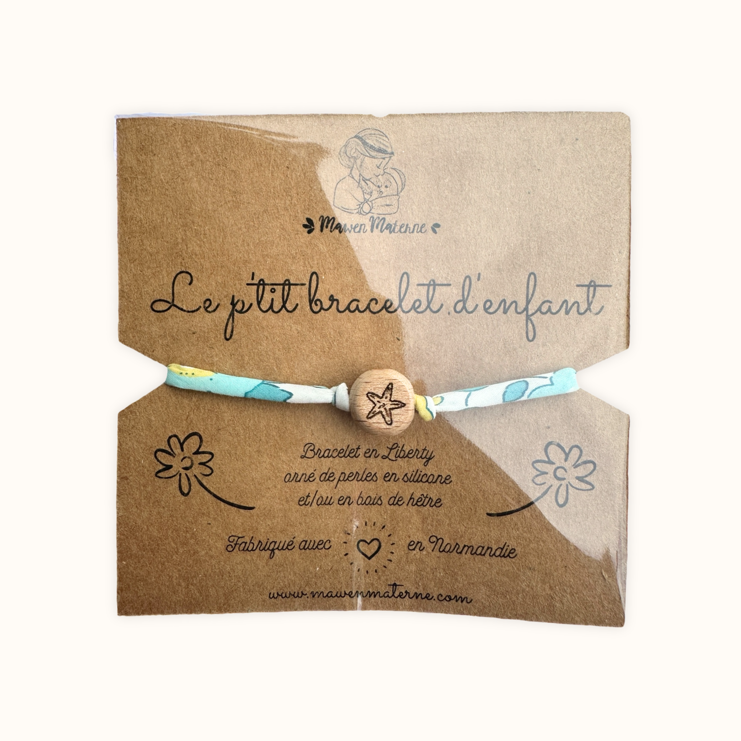 Bracelet Liberty Enfant | Bois et Silicone