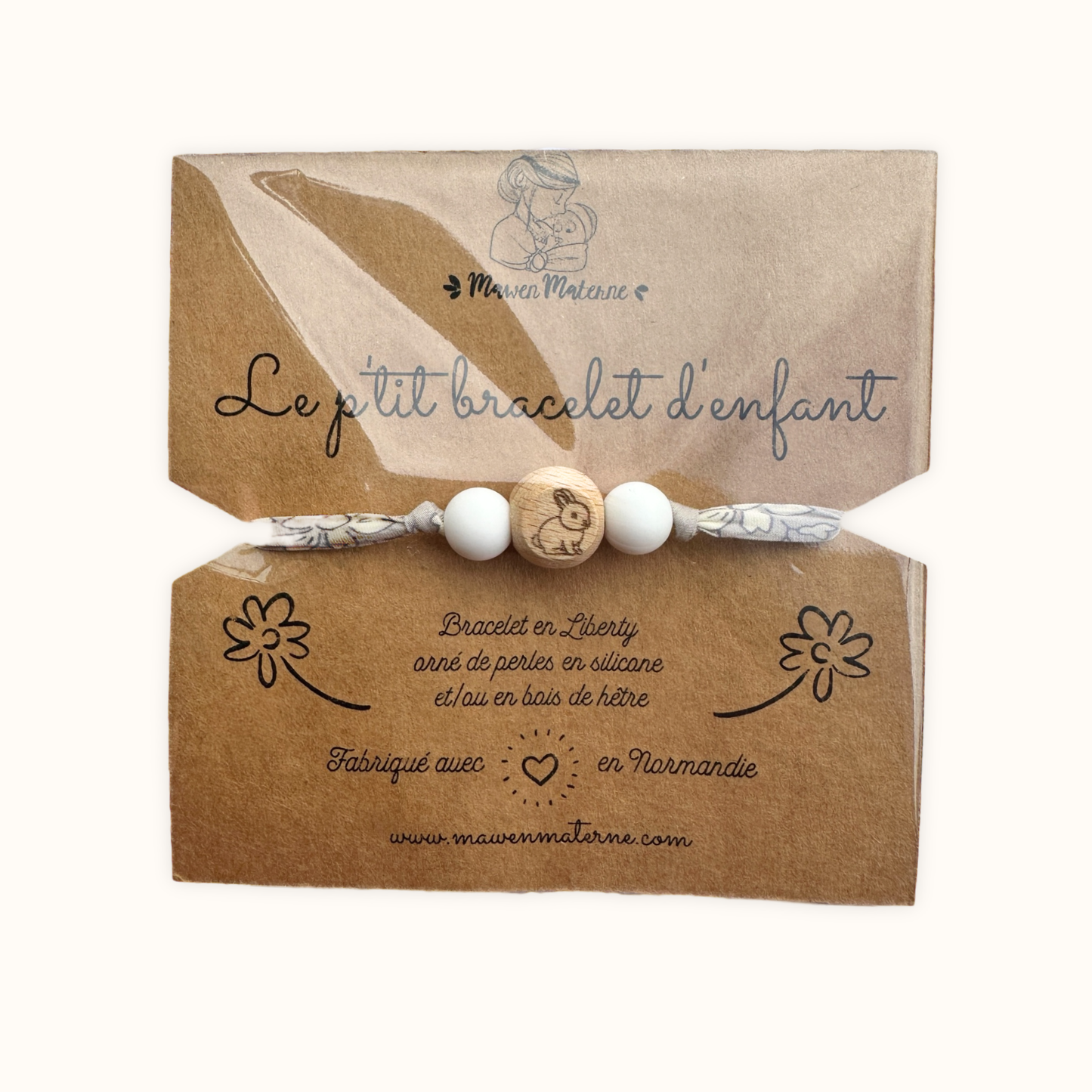 Bracelet Liberty Enfant | Bois et Silicone