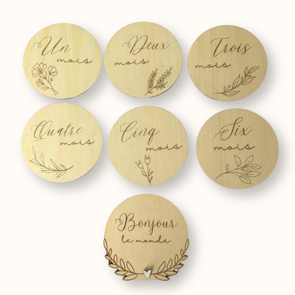 Cartes Étapes en Bois