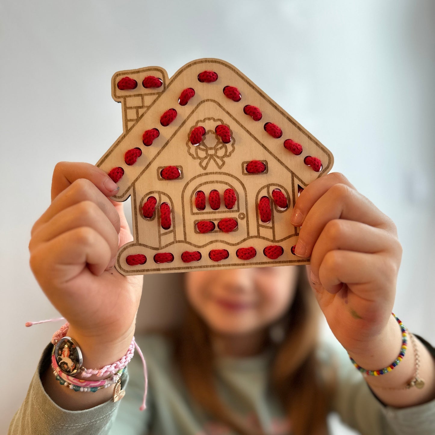 Cartes à Lacets de Noël 🎄