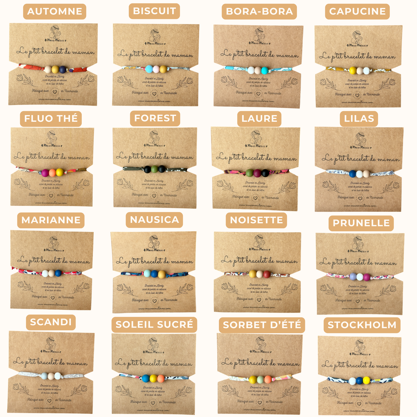 Pack Allaitement | Collier + Bracelet Liberty