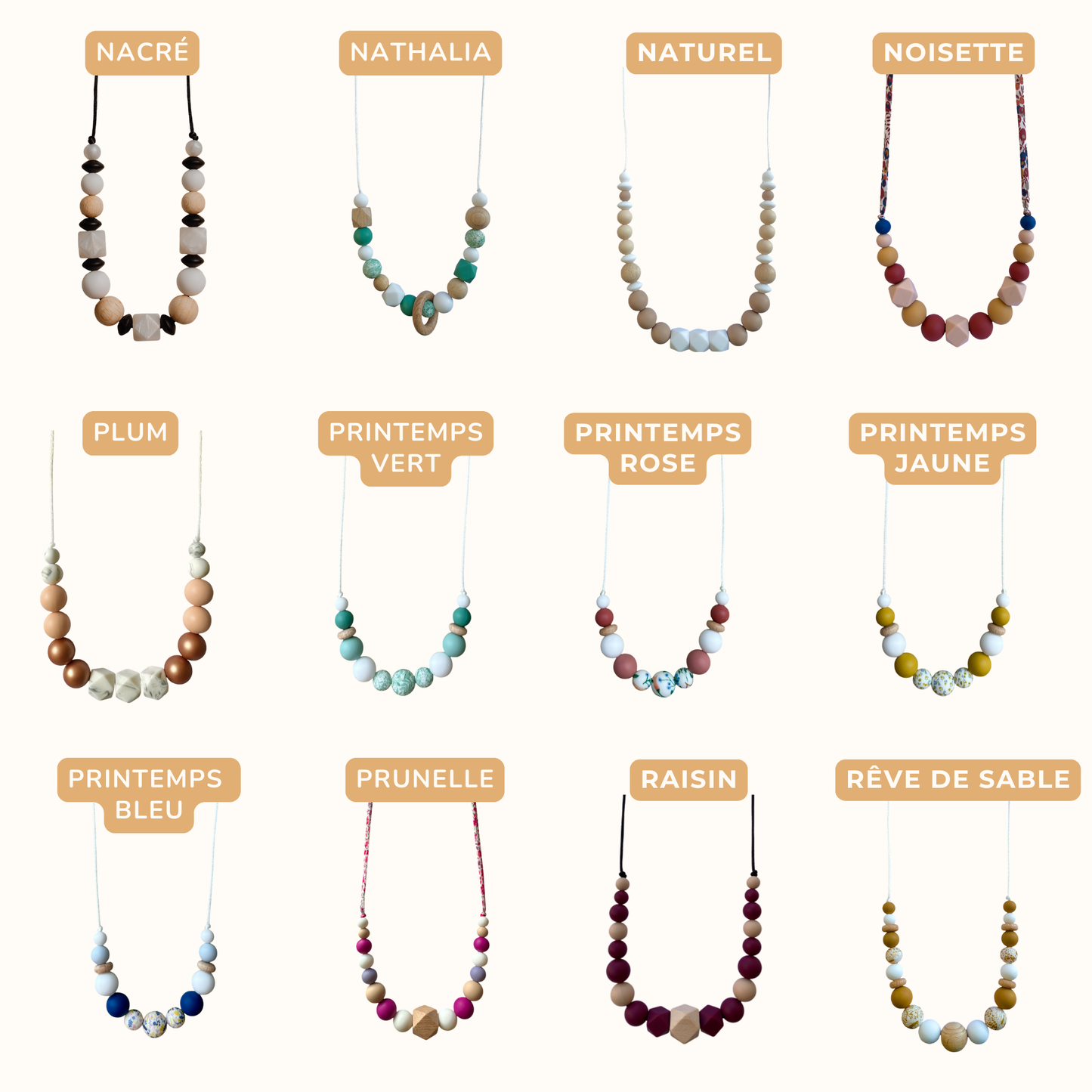 Pack Allaitement | Collier + Coussinets d'allaitement