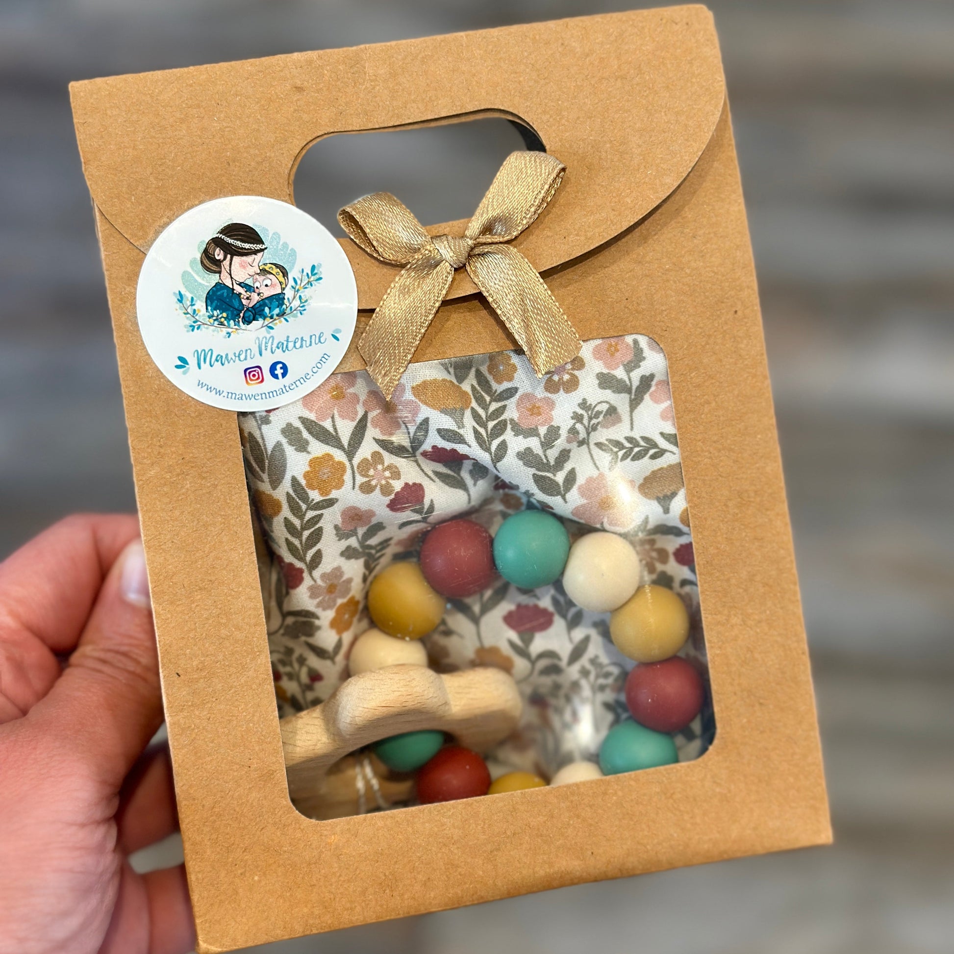Cadeau de naissance fleur