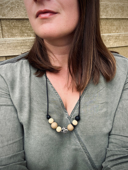 Léopard | Collier d'Allaitement ou de Portage