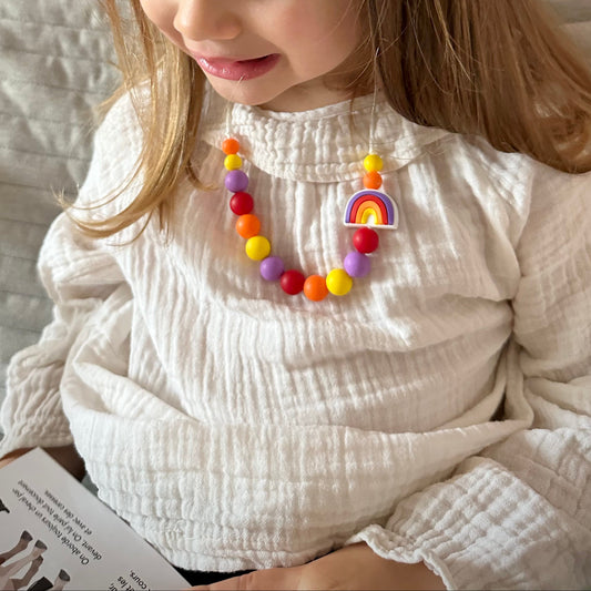 Collier Enfant en Silicone Alimentaire | dès 3 ans
