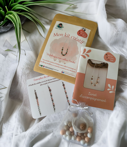 Kit créatif Collier Panda Enfant | dès 4 ans