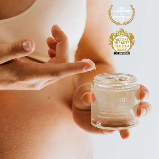 Huile-en-gelée | Soin grossesse & post-partum 100 ml