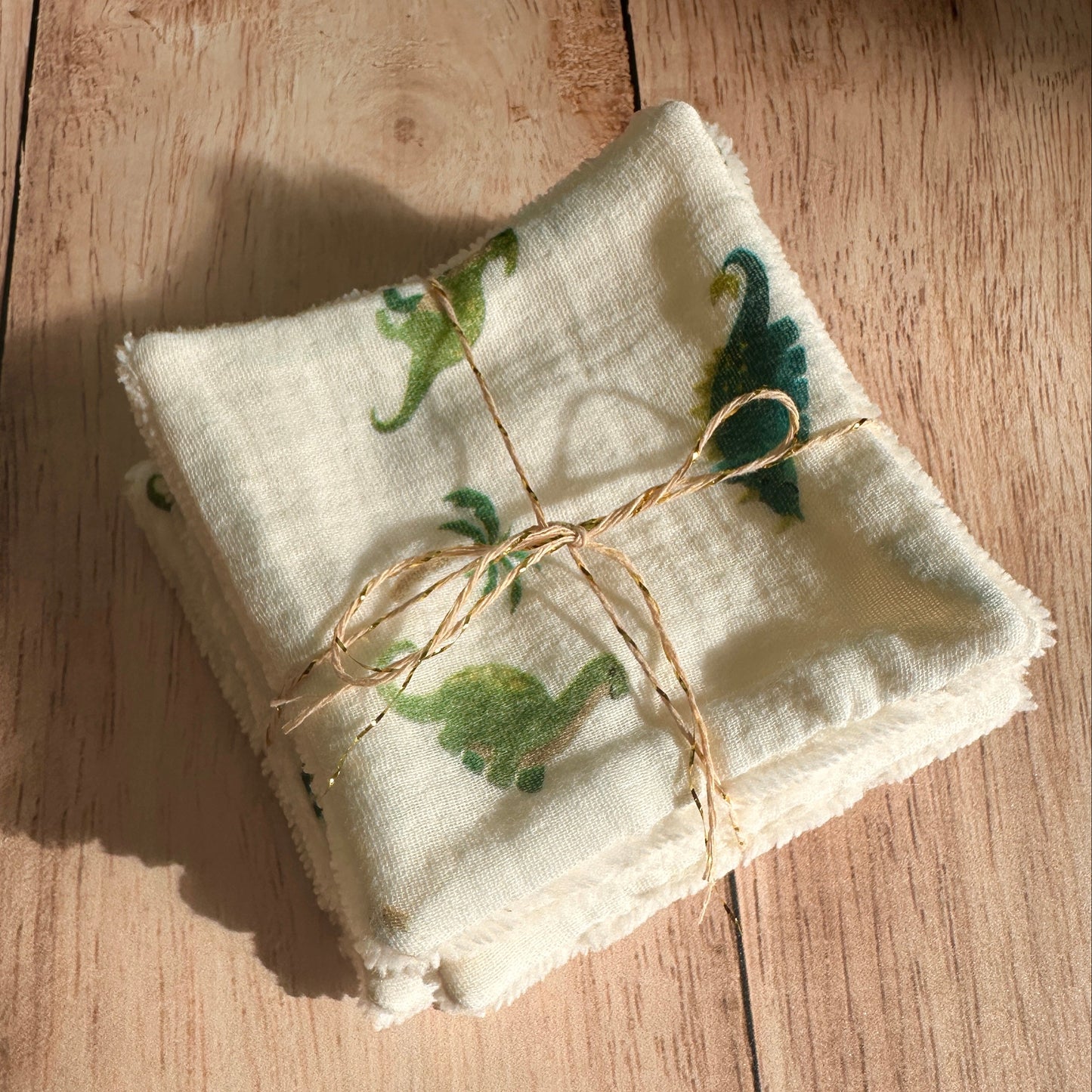 Lot de 5 lingettes bébé lavables