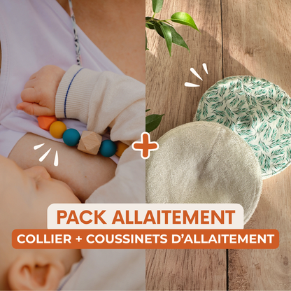 Pack Allaitement | Collier + Coussinets d'allaitement