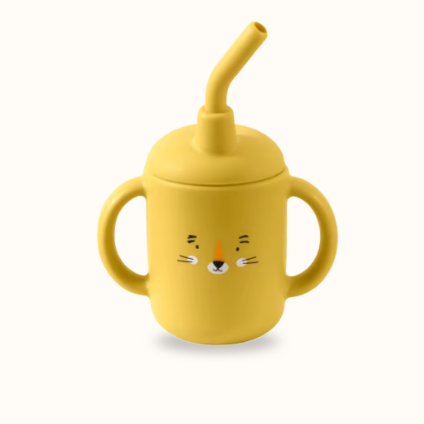Tasse Gobelet à Paille en Silicone