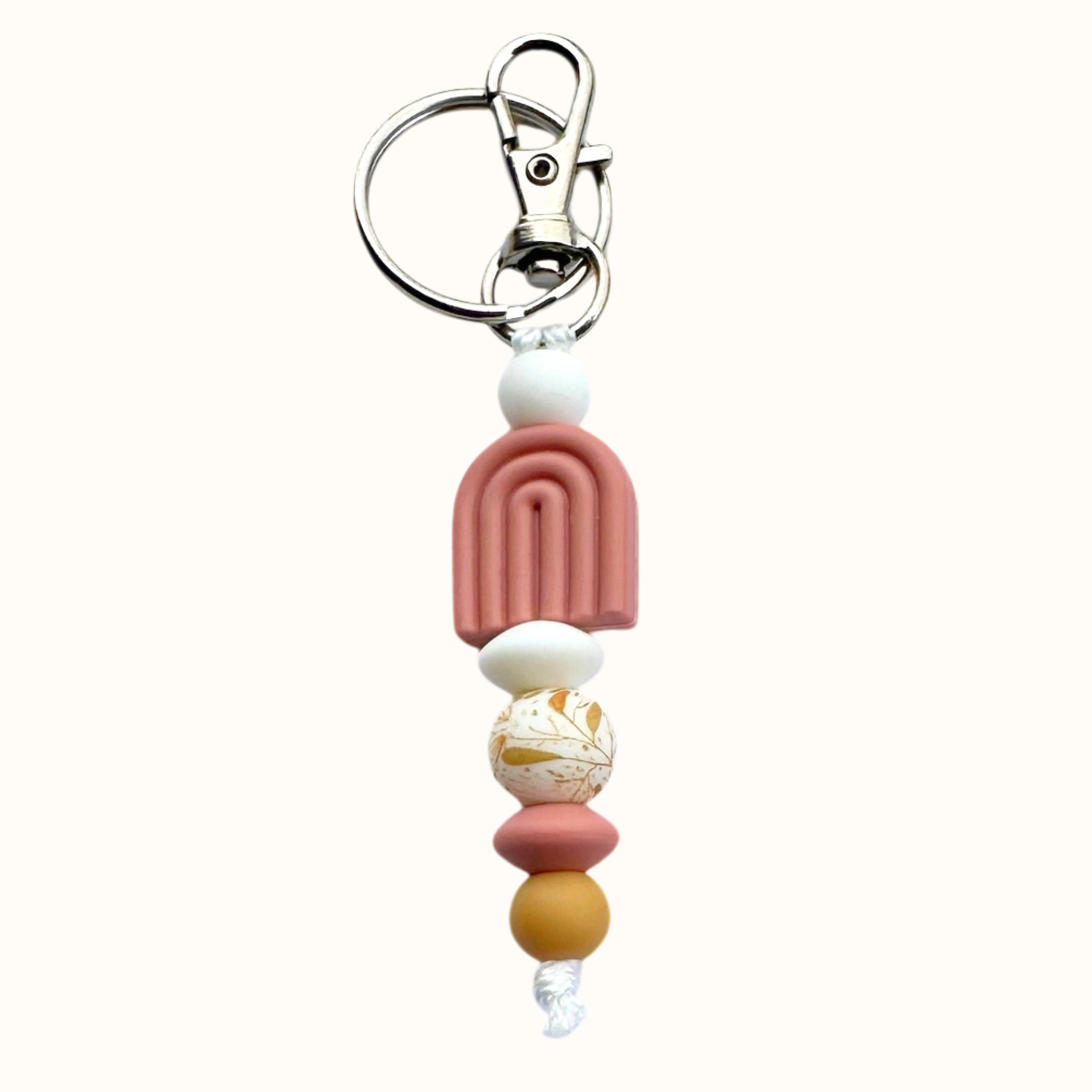 Porte-clés Enfant en Silicone Alimentaire | Formes et Perles Ludiques