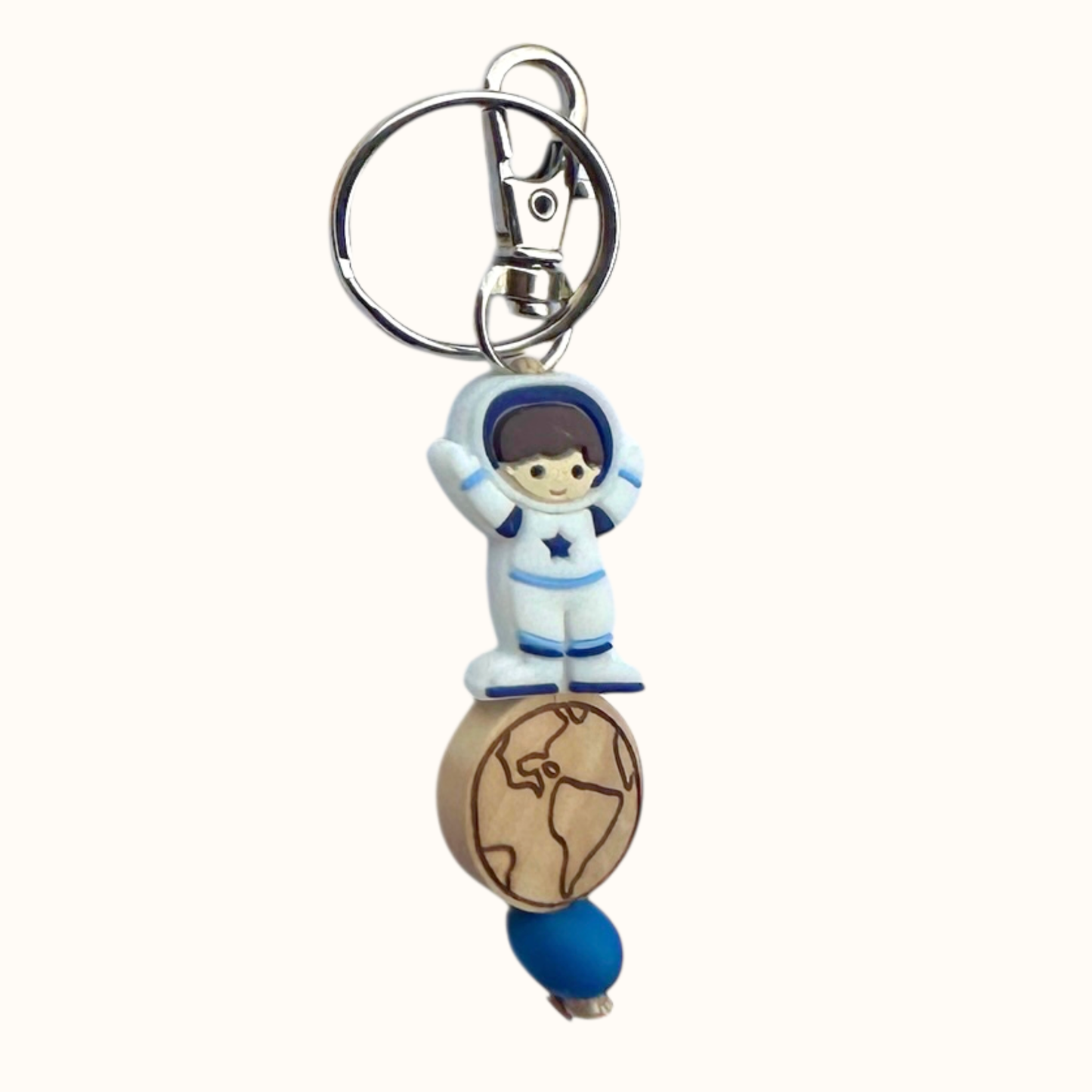 Porte-clés Enfant en Silicone Alimentaire | Formes et Perles Ludiques