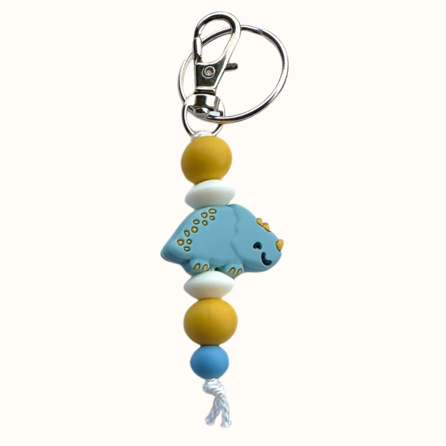 Porte-clés Enfant en Silicone Alimentaire | Formes et Perles Ludiques