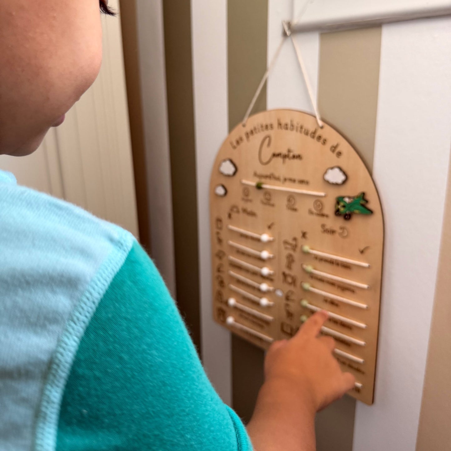 Tableau des Habitudes / Routines Enfant | A Personnaliser